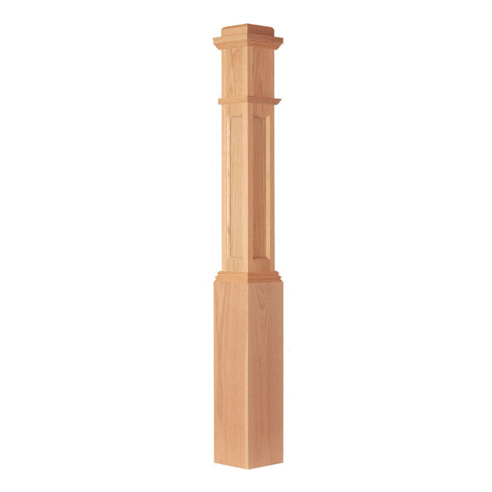 AFP-4091 Square Box Newel Post | USA-Made Stair Parts