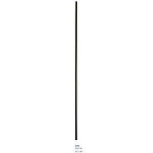 M65144 Straight Round Metal Spindle | Iron Balusters | WM Coffman by StepUP Stair