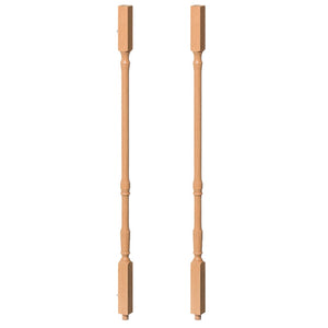 5067 Square Top Baluster | USA-Made Amish Stair Railing by StepUP Stair