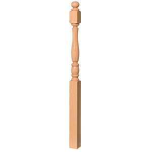 5560 Starting Newel | USA-Made Amish Stair Railing by StepUP Stair