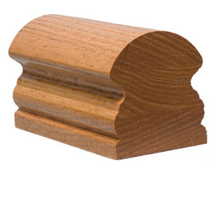 6519 Solid Handrail | USA-Made Amish Stair Railing by StepUP Stair