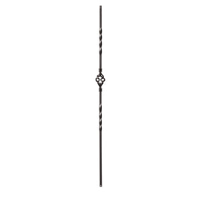 9003 Single Basket Metal Spindle |  Iron Balusters |  Amish Craft by StepUP Stair