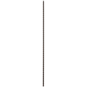 9031 Plain with Hammered Face Metal Spindle |  Iron Balusters |  Amish Craft by StepUP Stair