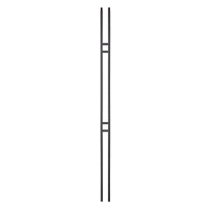 9087 2 1/4 x 44 Double Bar Metal Spindle |  Iron Balusters |  Amish Craft by StepUP Stair