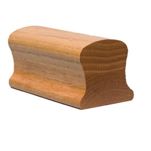 9100 Solid Handrail | USA-Made Amish Stair Railing by StepUP Stair