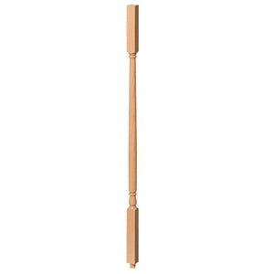 F-5141 Square Top Baluster | USA-Made Amish Stair Railing by StepUP Stair