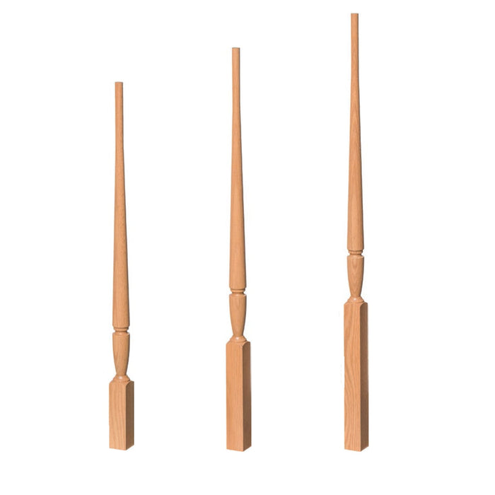 O-1234 Pin Top Octagonal Baluster Spindle | USA-Made Stair Parts