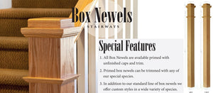 4075 (3 1/2") Box Newel Collection