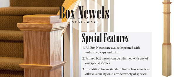 4491 (5&quot;) Box Newel Post
