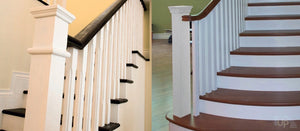 Contemporary Newel Posts & Baluster Spindles