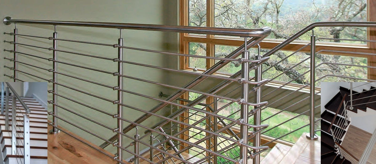 Stainless Steel Railing Collection – StepUP Stair Parts