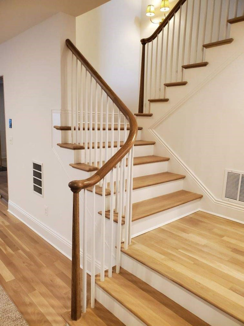 4111 Contemporary Minimalist Full Tapered Round Newel Post | USA-Made ...