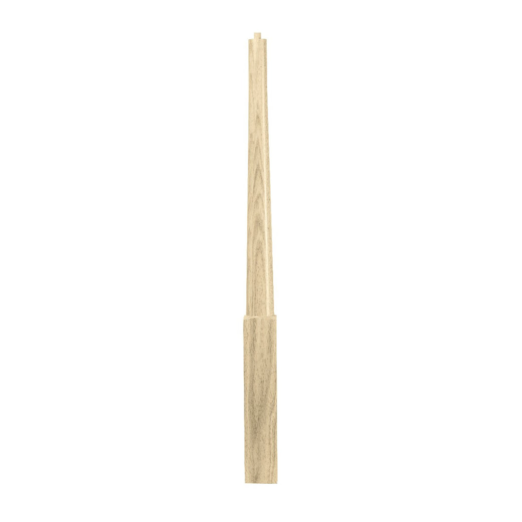 4411 Contemporary Minimalist  Tapered Round Newel Post | USA-Made Amish Stair Railing by StepUP Stair