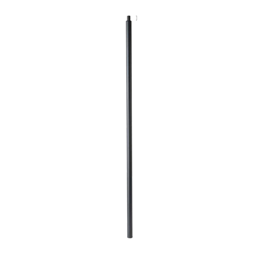 9501 1 3/16" Round Plain Metal Iron Newel Post | Metal Railing by StepUP Stair