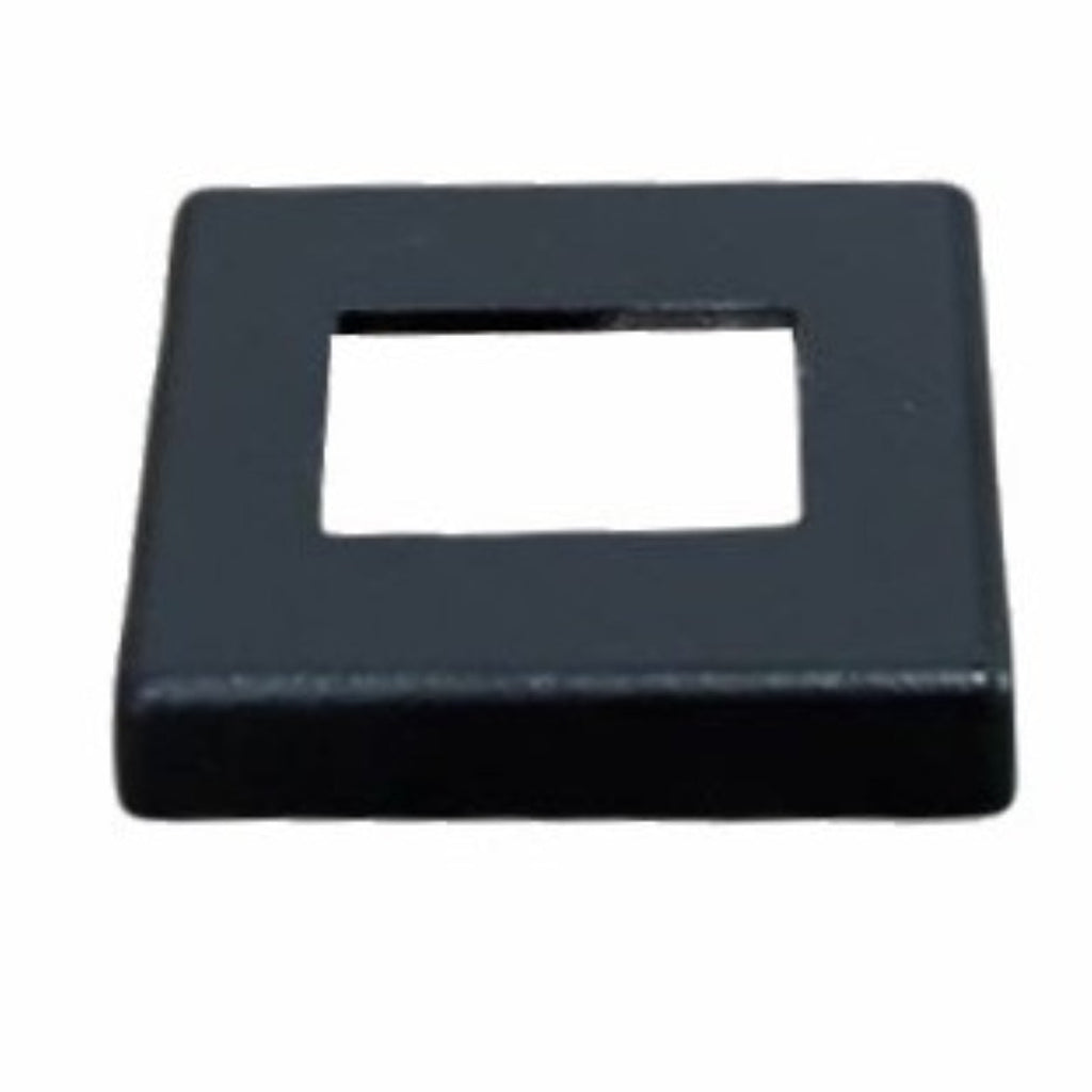 9054 Contemporary Slimline Pitch Angled Shoe for 1/2" Square Baluster-Iron Shoes & Knuckles-Amish Craft by StepUP Stair Parts