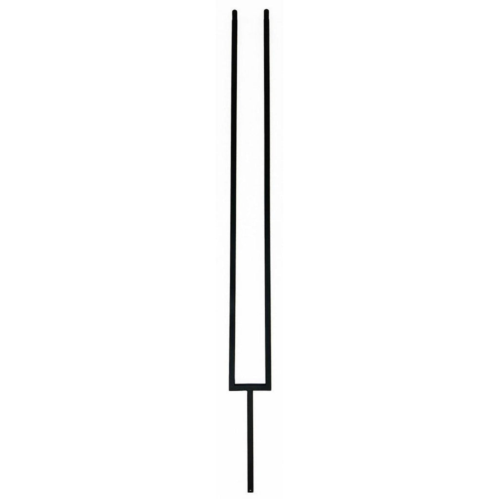 9094 T87 Split Rectangular Aalto Contemporary Iron Baluster
