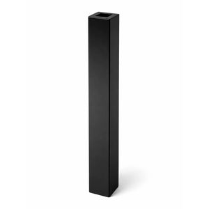 9170SQ Foundation Modern Plain Baluster Base Sleeve for 1/2" Square Iron Baluster Spindle-Iron Shoes & Knuckles-Amish Craft by StepUP Stair Parts