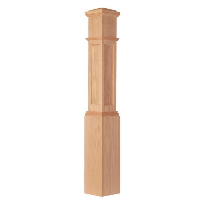 AFP-4092 Square Box Newel Post | USA-Made Stair Parts