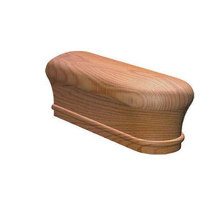 7909 Returned End Handrail Fitting | USA-Made Amish Stair Railing by StepUP Stair