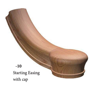5610 Starting Easing Handrail Fitting | USA-Made Amish Stair Railing by StepUP Stair