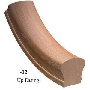 7612 Up Easing Handrail Fitting | USA-Made Amish Stair Railing by StepUP Stair