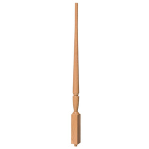 F-2015 Pin Top Fluted Baluster | USA-Made Amish Stair Railing by StepUP Stair