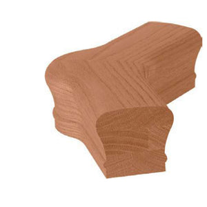 9121-135 1/8 Turn with Cap Handrail Fitting | USA-Made Amish Stair Railing by StepUP Stair