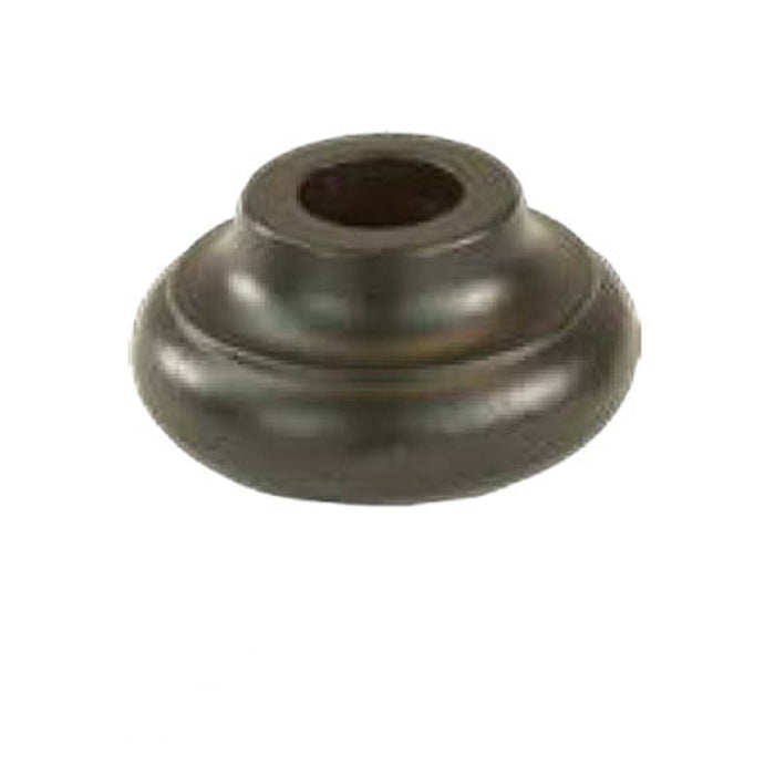 R-10 5/8" Round Flat Shoe Plate 5/8" Iron Baluster Spindle | Metal Railing