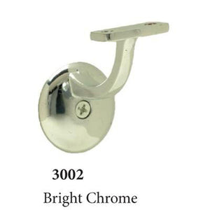 3002 Bright Chrome Wall Handrail Bracket by StepUP Stair Parts