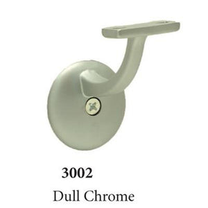 3002 Dull Chrome Wall Handrail Bracket by StepUP Stair Parts
