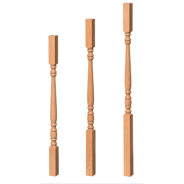 3234 Square Top Baluster Spindle | USA-Made Stair Parts
