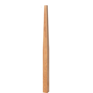4001-SP Contemporary Tapered Square Newel Post | USA-Made Amish Stair Railing by StepUP Stair