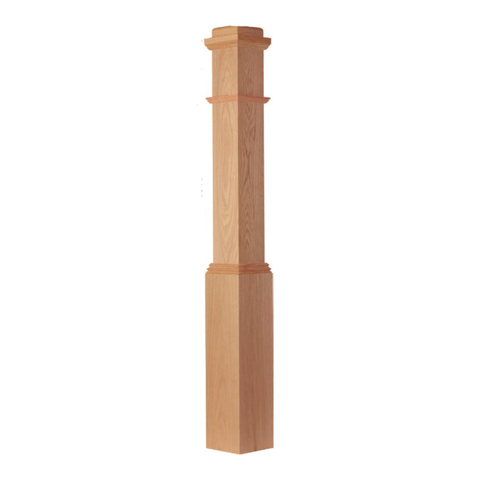 4091 Square Box Newel Post | USA-Made Stair Parts