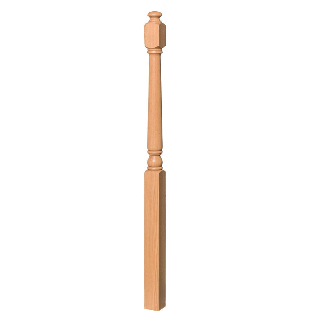 4183 Starting Newel | USA-Made Amish Stair Railing by StepUP Stair