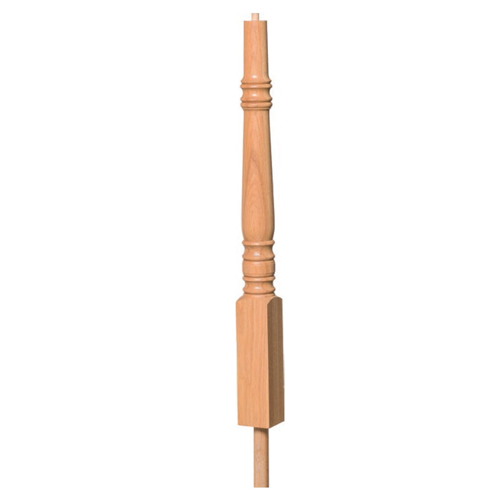 4272 Turnout Newel with Adjustable Dowel Newel | USA-Made Amish Stair Railing by StepUP Stair
