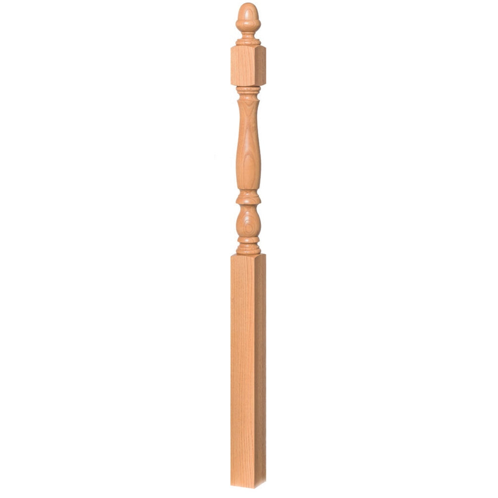 4604 Starting Newel | USA-Made Amish Stair Railing by StepUP Stair