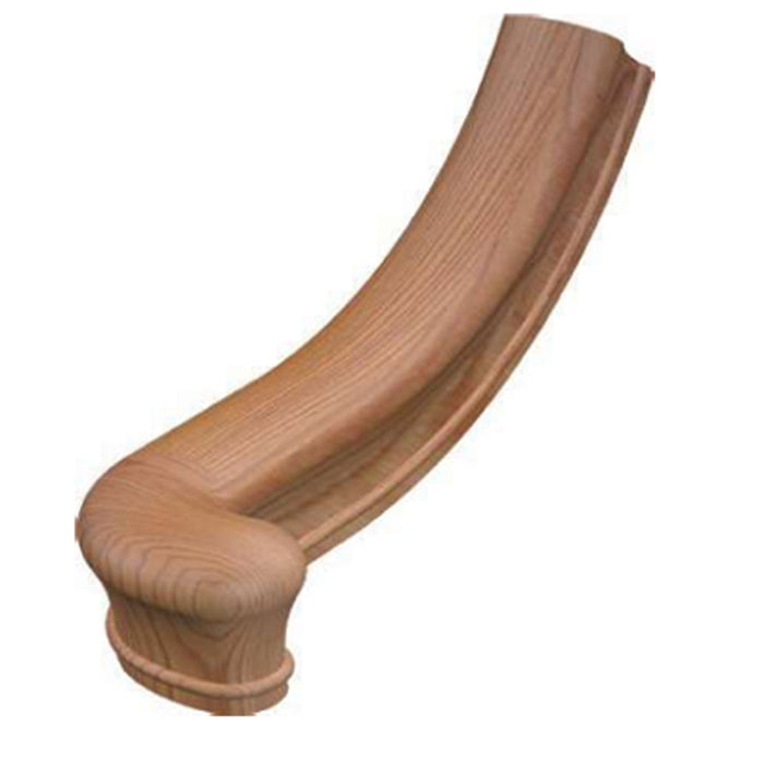5646 Right Hand Turnout Handrail Fitting | USA-Made Stair Parts