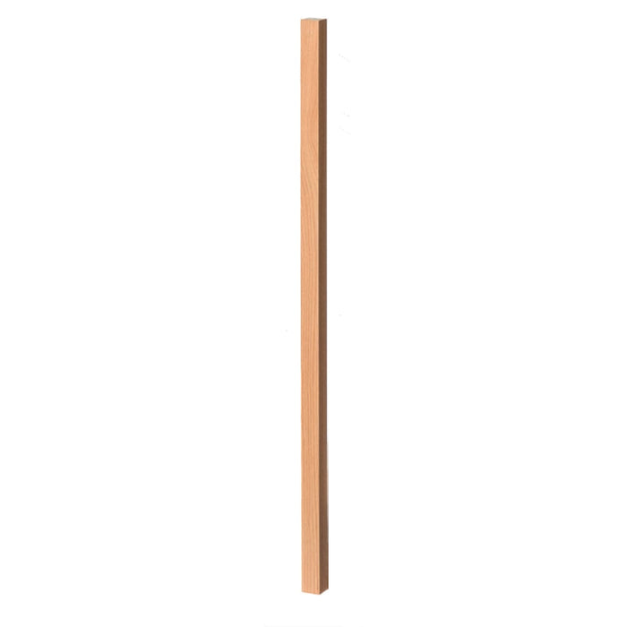 5061 1 1/4" Square Baluster with Dowel Pin | USA-Made Stair Parts