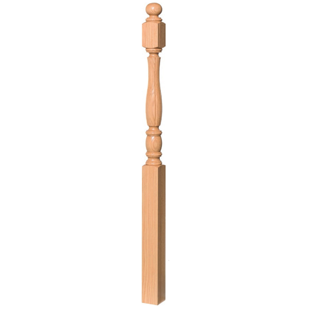 5560 Starting Newel | USA-Made Amish Stair Railing by StepUP Stair