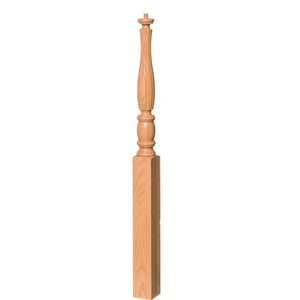 5711 Starting Newel | USA-Made Amish Stair Railing by StepUP Stair