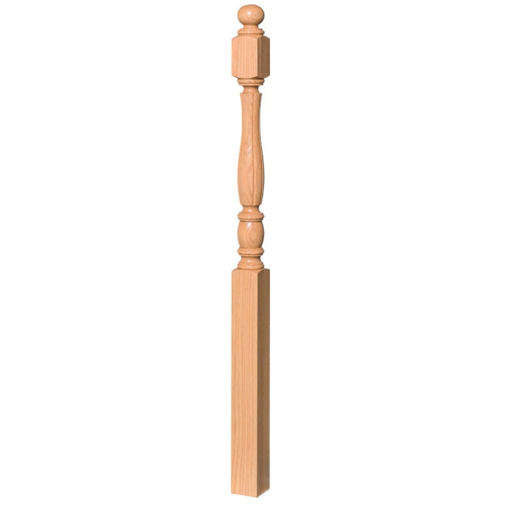 5760 Starting Newel | USA-Made Amish Stair Railing by StepUP Stair