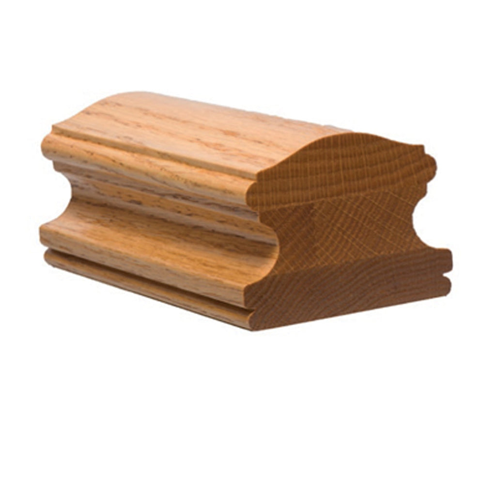 6400 Solid Handrail | USA-Made Amish Stair Railing by StepUP Stair