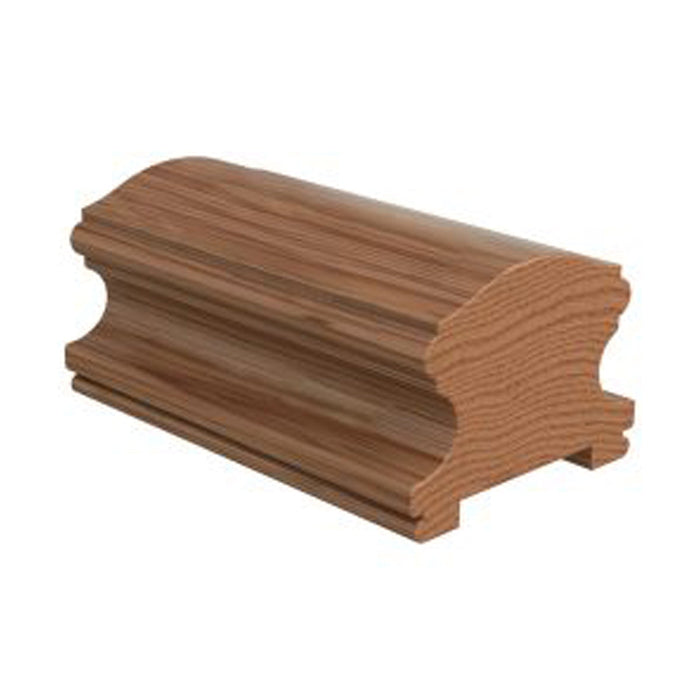 6400P Solid Plowed Handrail | USA-Made Stair Parts