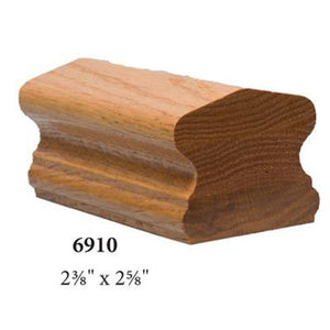 6900 2.375 x 2.625 Handrail Profile | Amish Crafted by StepUP Stair Parts