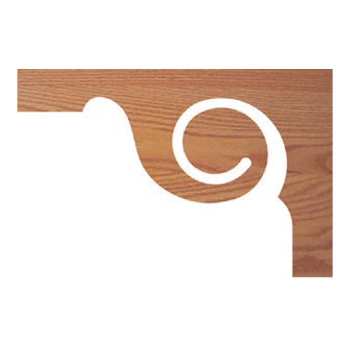7029 Scroll Bracket | Railing & Stair Accessories