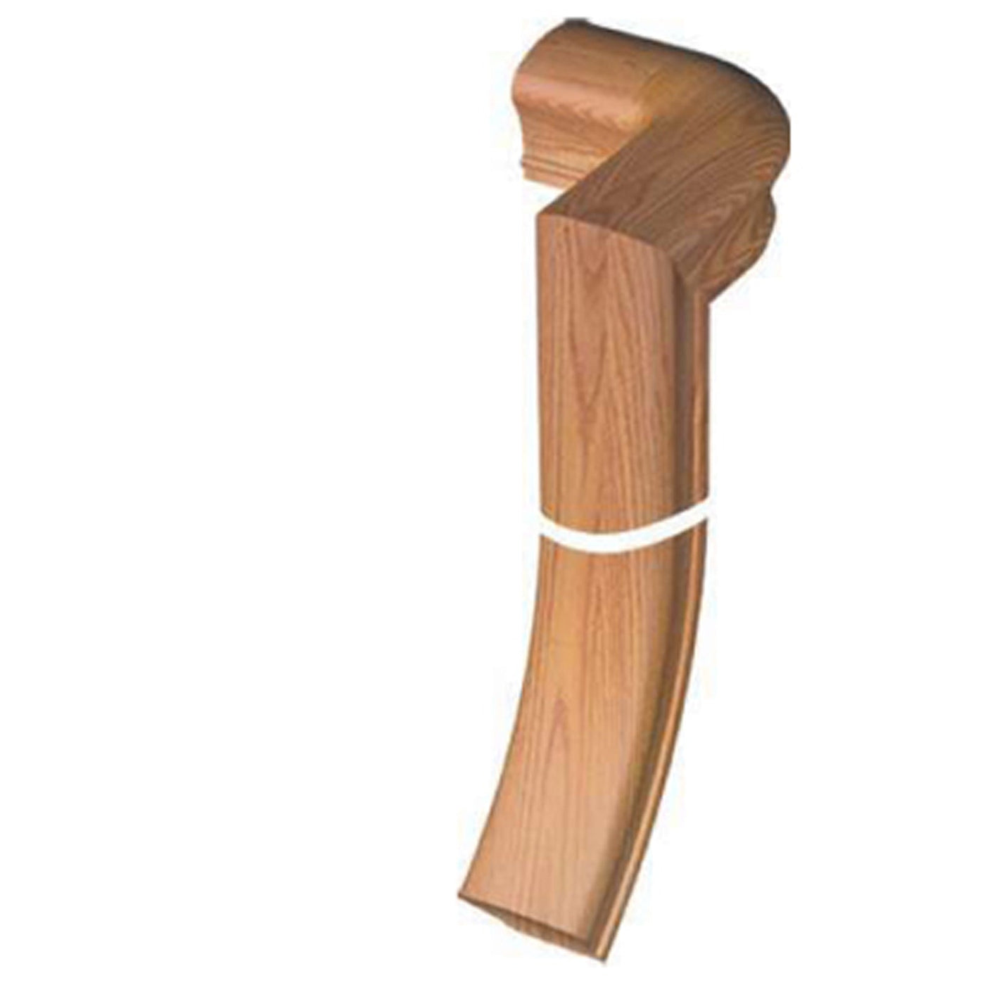 7671 Left Hand 2 Rise 1/4 Turn Gooseneck Handrail Fitting | USA-Made ...