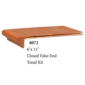 8072 Closed False End Tread - False/Retrofit Treads by StepUP Stair Parts