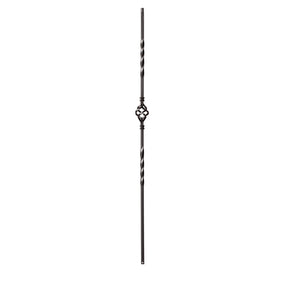 9003 Single Basket Metal Spindle |  Iron Balusters |  Amish Craft by StepUP Stair 