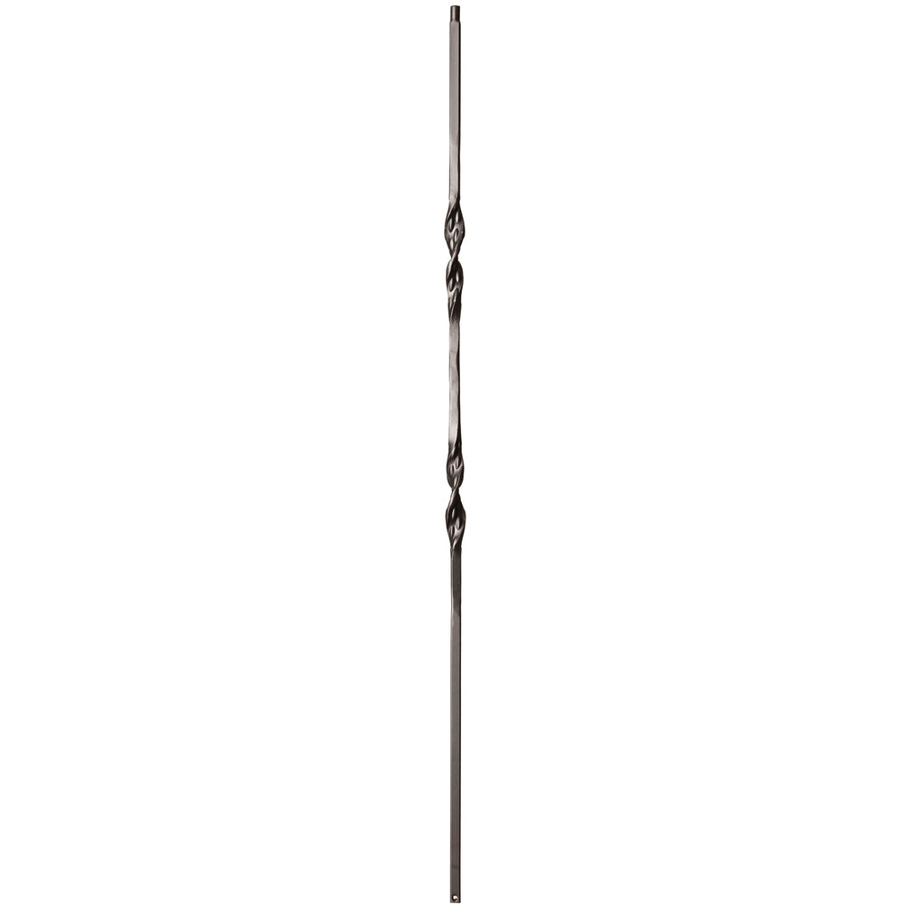 9011 Double Ribbon Metal Spindle |  Iron Balusters |  Amish Craft by StepUP Stair 