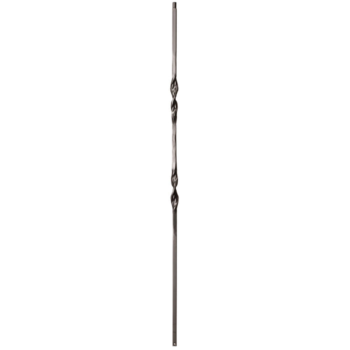9011 Double Ribbon Iron Baluster Spindle | Metal Railing